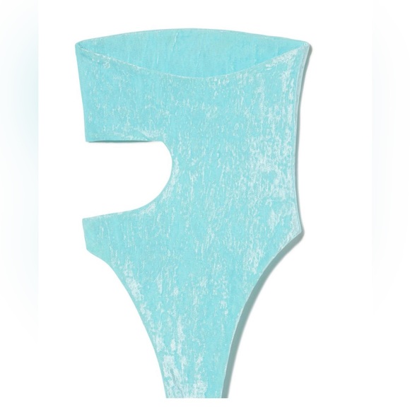 Inamorata iSA One-piece cut-out in Frost (Velvet Swim) size XL - Picture 2 of 5